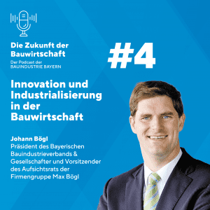 Johann Bögl, Präsident des Bayerischen Bauindustrieverbands | Gesellschafter und Vorsitzender des Aufsichtsrats der Firmengruppe Max Bögl